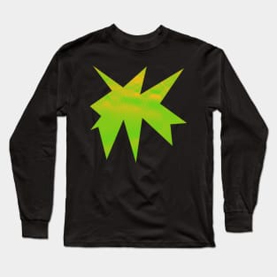 Grunge Halftone Burst: A Bold, Explosive, and Zine Inspired Design Long Sleeve T-Shirt